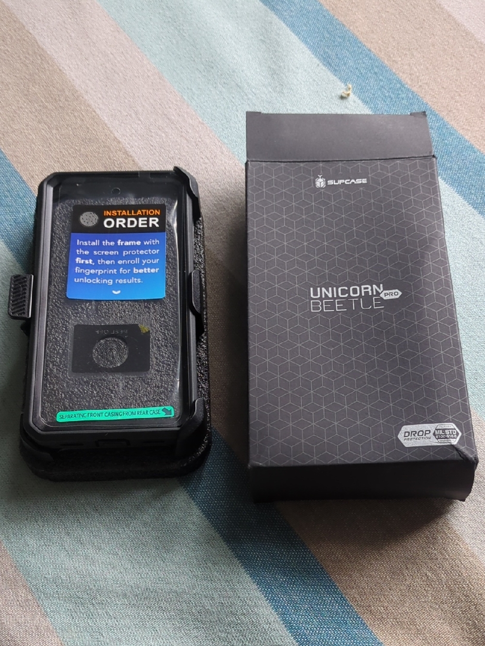 Supcase Unicorn Beetle Pro Rugged Phone Case - Black